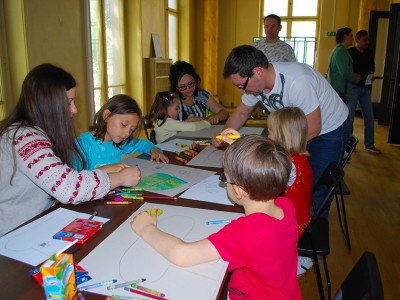 З нагоди Міжнародного дня дитини ЦКМІ провів майстер-клас «Дім мрії: дім, місто, країна»